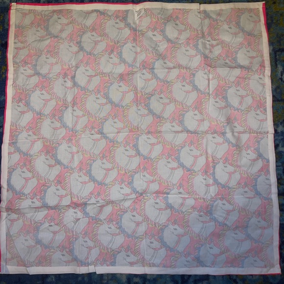 Lush Cosmetics unicorn AOP knot wrap - Picture 2 of 3